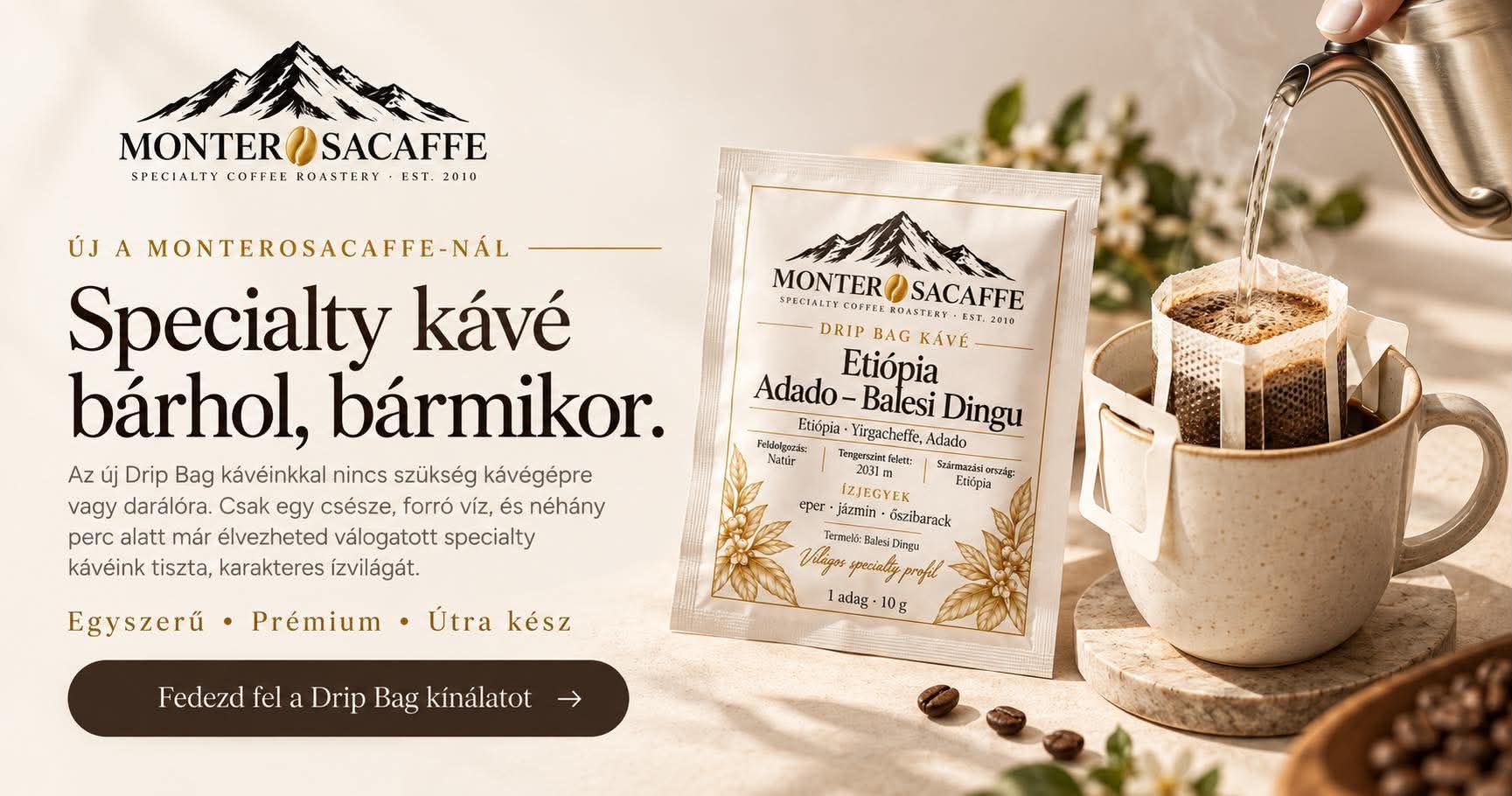 Kávé a bőröndben